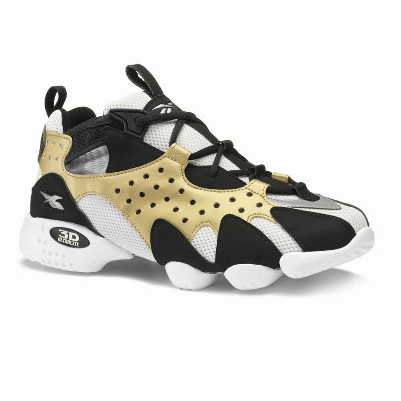 Tenisi Reebok 3d Op. 98 Barbati Negrii/Aurii/Albi Romania QM6658IS